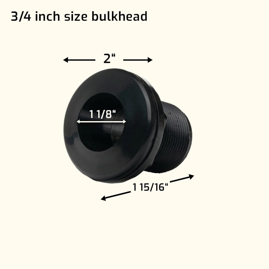 Aquarium Bulkhead Fitting (Slip x Slip) - Image 5