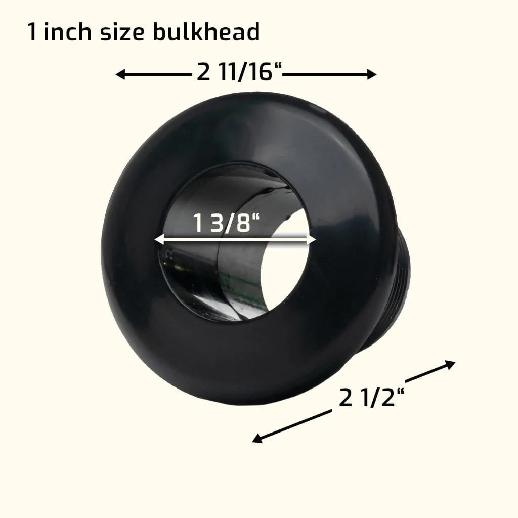 Aquarium Bulkhead Fitting (Slip x Slip) - Image 6