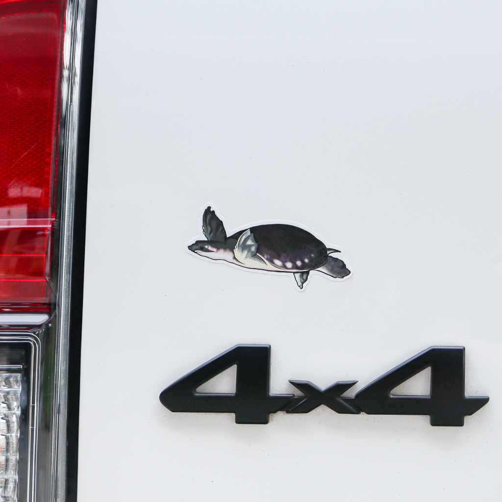 Fly River Turtle Decal Sticker - Image 2