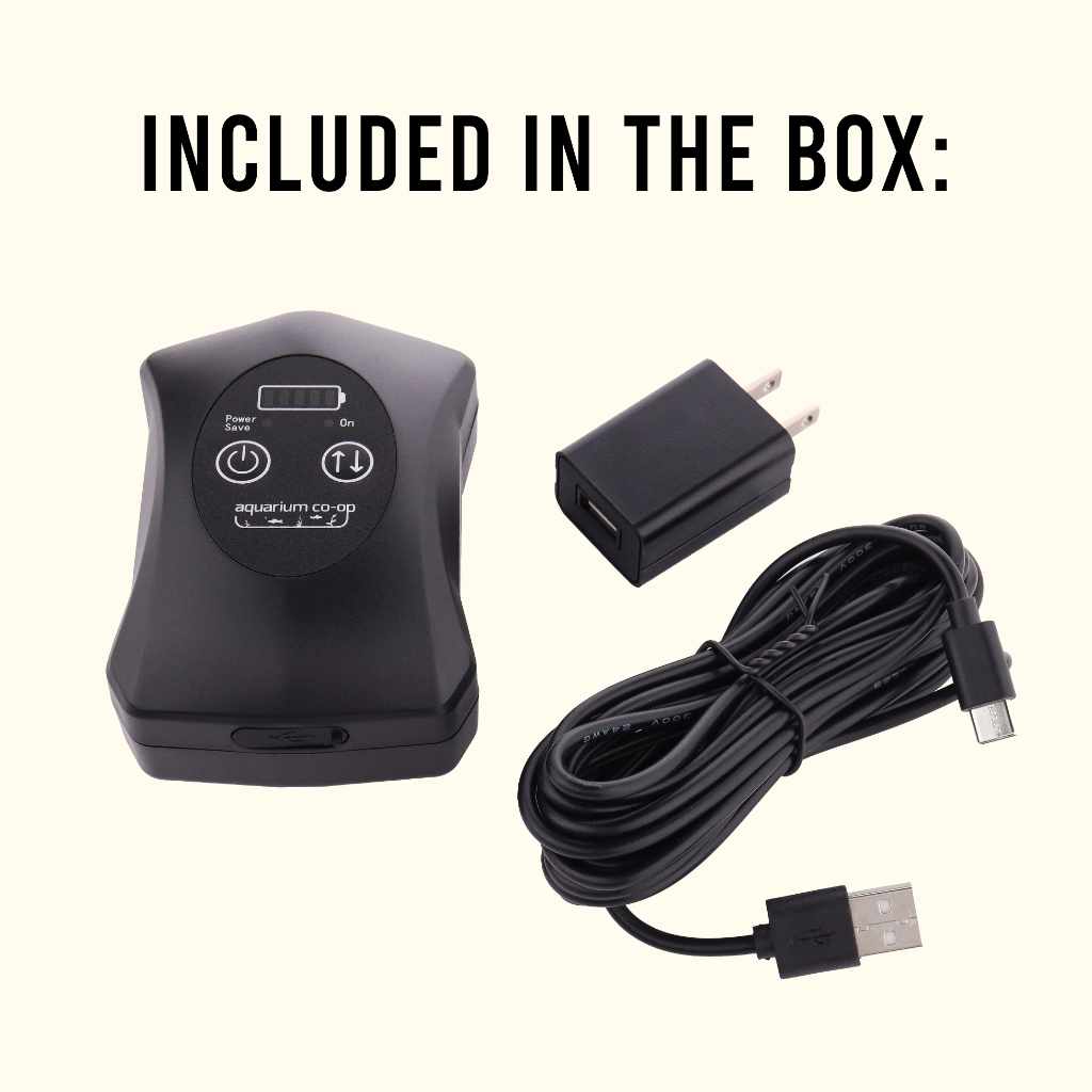 Aquarium Co-Op Air Pump with Battery Backup - Image 7