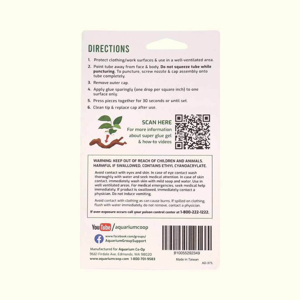 Aquarium Safe Super Glue Gel - Image 4
